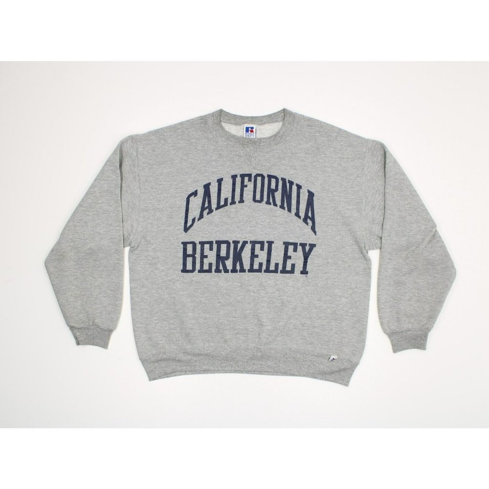 VTG Russel Athletic Men's L Gray University of California Berkeley Sweatshirt